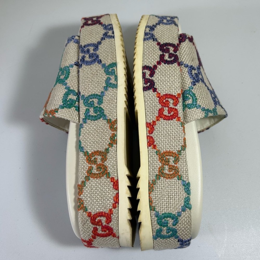 Gucci Women’s Platform Slide Sandal Size 36 1/2 - Picture 5 of 10